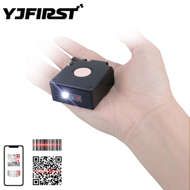 1 Megapixel CMOS 2D Fixed Mount Barcode Scanner with Fast USB/TTL Interface LED Light Source for A4 Scanning