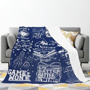 Manta de Franela para Regalo Deportivo de Béisbol, Manta para Siesta, Suave al Tacto, Reversible, para el Invierno, con Estampado Personalizado, OEM, ODM - Product Image 4