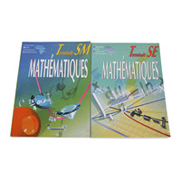 Impression de livres scolaires personnalisés Cahier d'exercices mathématiques éducatifs en couleur Cahier d'exercices éducatifs Couverture souple