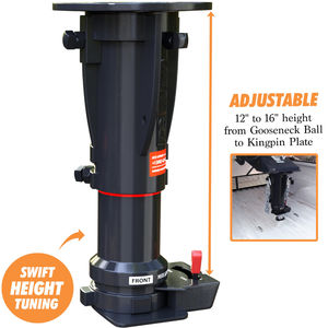 Adaptateur C5-G12 5ème roue à <span class=keywords><strong>col</strong></span> <span class=keywords><strong>de</strong></span> <span class=keywords><strong>cygne</strong></span> 16 \ "<span class=keywords><strong>attelage</strong></span> <span class=keywords><strong>de</strong></span> remorque à <span class=keywords><strong>col</strong></span> <span class=keywords><strong>de</strong></span> <span class=keywords><strong>cygne</strong></span> réglable avec crochets <span class=keywords><strong>de</strong></span> remorquage rembourrés - Product Image 2