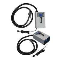 Chargeur rapide DC 48V 50A avec refroidissement par ventilateur pour prises UK/USA/Europe, batteries au lithium (5000 cycles)