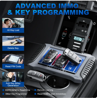 Programmeur de clés automatique pour X100 PAD3 (X100 PAD Elite), outils de serrurier, outil de programmation de clés IMMO, fonctions de diagnostic OBD2 pour