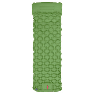 Colchón inflable ultraligero de una sola prensa, almohada ligera de material de nailon, tienda de campaña plegable portátil, almohadilla para dormir para - Product Image 5