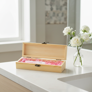 Nouvelle boîte à souvenirs de <span class=keywords><strong>grossesse</strong></span> en bois gravé, écologique, style artisanal, pour <span class=keywords><strong>annonce</strong></span> de <span class=keywords><strong>grossesse</strong></span>, cadeau de naissance, forme rectangulaire - Product Image 5