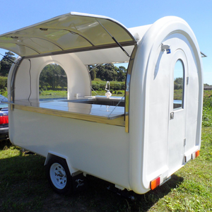 AUSTAR Food Truck BBQ, Petite Camionnette Convertie, Stand de Limonade Entièrement Équipé, Remorque Alimentaire en Fibre de Verre et Aluminium, Remorque de Concession Rapide - Product Image 2