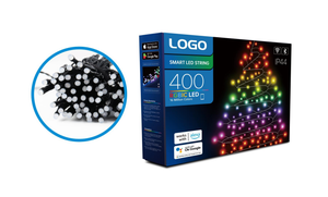 IP44 thông minh Cây thông giáng sinh trang trí chuỗi ánh sáng với ánh sáng Starlit ứng dụng trong nhà bền và thanh lịch - Product Image 3