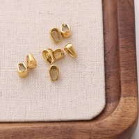 18K Or PVD Plaqué Acier Inoxydable Pendentifs Fermoirs Melon Graines Boucle Charme Bail pour DIY Collier Bracelets Bijoux Résultats