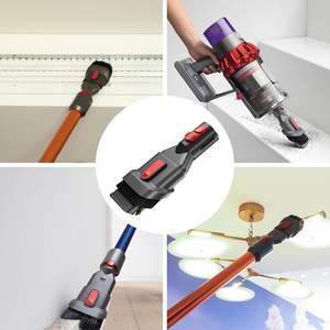 Hot 2 en 1 brosse buse dépoussiérage crevasse escalier outil adapté pour Dysons V7 V8 V10 V11 <span class=keywords><strong>V15</strong></span> aspirateur pièces de rechange accessoires - Product Image 6