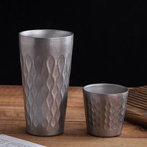 DF Wholesale - Taza de Café Moderna de Doble Pared de Acero Inoxidable 304 de 550 ml, Acabado Plateado y Dorado, para Regalos Empresariales - Product Image 5