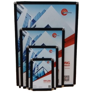 Ningbo Penglong <strong>Black</strong> Picture <strong>Frame</strong> A0 A1 <strong>A2</strong> A3 A4 Snap <strong>Frame</strong> Aluminum Poster Photo <strong>Frame</strong> Manufacturer - Product Image 1