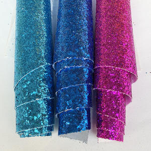 <span class=keywords><strong>Tissu</strong></span> en cuir et vinyle scintillant, coloré et épais, idéal pour la confection de nœuds et la décoration de festivals - Product Image 5