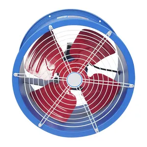 SF-200mm 300毫米批发制造工业鼓风机定制便携式排烟通风轴向管道排风扇