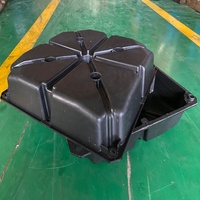 Sistemas de Losas Biaxiales con Huecos, Módulos Cúbicos de Plástico, Formas para Huecos en Caja, Aptos para Losas de Hormigón Reforzado