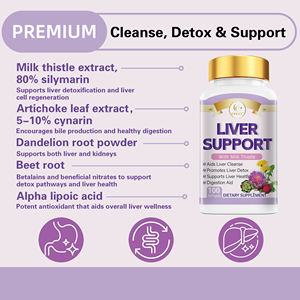 БАД с расторопшей для поддержки печени OEM: способствует детоксикации и очищению, улучшает пищеварение, поддерживает здоровье печени и регенерацию клеток. - Product Image 3