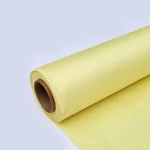 Vải Áo Gi Lê Aramid Chất Lượng Cao Gsm 100/160/200/400 Vải Hầm Aramid Chống Cháy Để Gia Cố