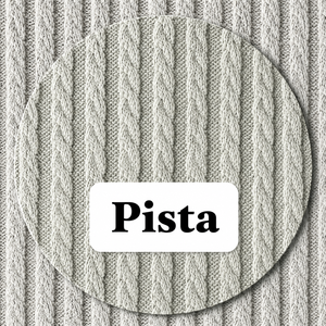 Tissu en maille côtelée de polyester de haute qualité, matière extensible texturée pour la production de vêtements et d'habillement de mode - Product Image 1