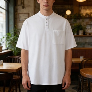 Camicia Casual Estiva da <span class=keywords><strong>Uomo</strong></span> Personalizzata, 220G 100% Cotone, Morbida, Antipiega, ad Asciugatura Rapida, Manica Corta, Vestibilità Comoda - Product Image 1