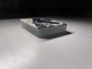 Composites en <span class=keywords><strong>marbre</strong></span> avec <span class=keywords><strong>PVC</strong></span>, dalles polies pour vanités de salle de bain et revêtements muraux pour intérieurs de salon - Product Image 2