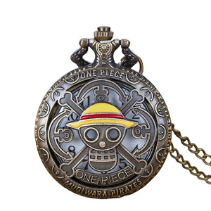 Orologio al quarzo digitale in lega antica 45mm con cinturino in metallo grande orologio da appendere con tasca personalità alla moda - Product Image 4