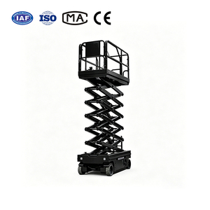 Plataforma Elevadora de Tijera Hidráulica Eléctrica Autopropulsada Ali de 20, 30 y 40 pies con Certificación CE MRT-SS10, Capacidad de 1000 kg, de Aluminio - Product Image 3