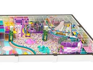 Équipement de terrain de jeu intérieur pour enfants, terrain de jeu intérieur coloré et lumineux à vendre - Product Image 5