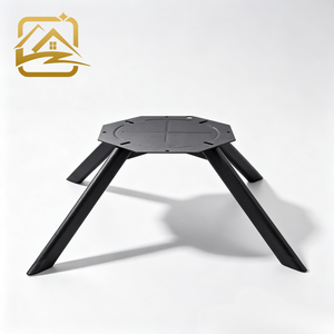 Base de Repuesto para Silla de Metal con Patas Inclinadas y Placa Superior Octogonal - Product Image 1