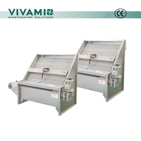 Máquina Automática de Deshidratación de Estiércol Agrícola, Separador Sólido-Líquido con Criba Inclinada para Exprimir y Deshidratar Estiércol Animal