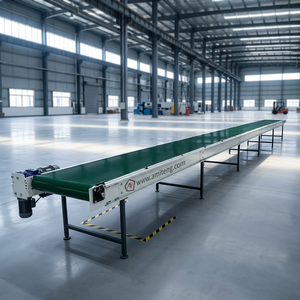 สายพานลำเลียงแบบตรง PVC สำหรับการขนส่งวัสดุแบบโมดูลาร์ สำหรับบรรจุภัณฑ์ พร้อมความเร็วที่ปรับได้และดีไซน์ที่ทนทาน - Product Image 1