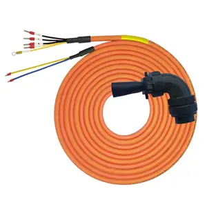 R88A-CA1E003BF is suitable for Omron servo motor harness 1S series high flexible drag chain cable power line with brake