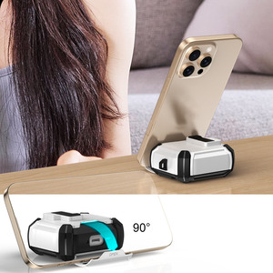 Funda para <span class=keywords><strong>AirPods</strong></span> con Nuevo Diseño de Soporte para Teléfono <span class=keywords><strong>Celular</strong></span>, para AirPod Pro 2da y 3ra Generación, con Bloqueo, Anti-Caídas, Protectora con Mosquetón - Product Image 4