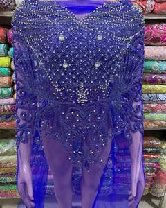 Recién llegado, Blusa de manga larga a la moda, trabajo de bordado de red pesada, estilo Bollywood para Sari de punto, disponible para exportación - Product Image 3