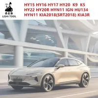 Outil de serrurier automobile Lishi 2 en 1 pour clés HY15 HY16 HY17 HY20 HY20R HY22 HY30 HYN11 HYN11 IGN HYN7R K9 K5 HU134 KIA2018 Kia