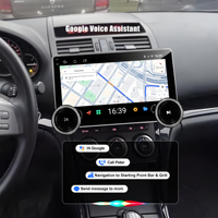 Autoradio 10,1 pouces avec double bouton rotatif, Android Carplay, Bluetooth, WIFI, DSP, système multimédia, lecteur DVD pour voiture