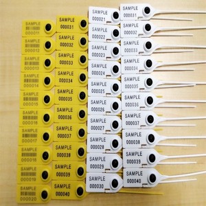 Con dấu nhựa nhỏ xé dễ dàng di chuyển gắn thẻ để thuận tiện - Product Image 3