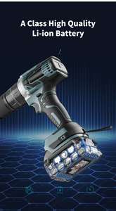 מכונת קידוח ניידת SHALL 1500w 50mm מכונת קידוח ידנית מקדחה חשמלית - Product Image 5