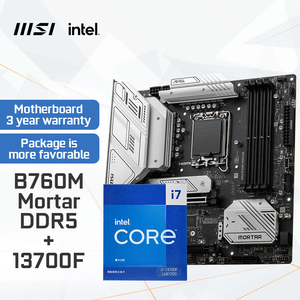 MSI [Carte mère CPU Set] MAG B760M MORTIER <span class=keywords><strong>DDR5</strong></span> mortier carte mère + Intel i5-13400F CPU carte mère + CPU ensemble - Product Image 6
