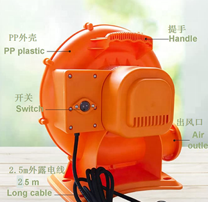 Heißer Verkauf CE 450W gute Qualität Elektro gebläse Werbung Aufblasbare Luft gebläse Innen-und Außen veranstaltungen Luft gebläse - Product Image 3