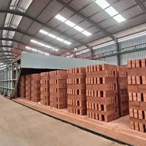 Clay Brick Tunnel Rotary Kiln Plant Coal Tunnel Kiln For Clay Brick Ceramics Brick Drying Firing Process In South Africa