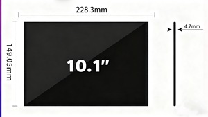 GV101WXM-N80 boe 10.1 inch hiển thị bảng điều khiển rộng Temp độ sáng cao <span class=keywords><strong>IPS</strong></span> <span class=keywords><strong>LCD</strong></span> <span class=keywords><strong>module</strong></span> - Product Image 2