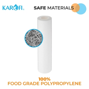 OEM Karofi 10 X 2.5 White Polypropylene Sediment Water <b>Filter</b> Cartridge Premium 5 Micron PP Spun Pre-<b>Filter</b> For RO System - Product Image 3
