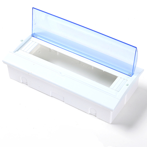 Boîtier de disjoncteur <span class=keywords><strong>électrique</strong></span> <span class=keywords><strong>en</strong></span> plastique 6-8 voies, boîte de distribution <span class=keywords><strong>électrique</strong></span> domestique universelle <span class=keywords><strong>pour</strong></span> montage <span class=keywords><strong>en</strong></span> <span class=keywords><strong>saillie</strong></span> et encastré - Product Image 6