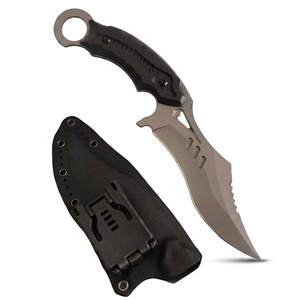 มีดพับยุทธวิธี G10 ใบมีดตรงสแตนเลสคุณภาพสูง หนาพิเศษ รับประกัน 1 ปี - Product Image 1
