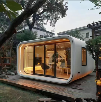 Apple Cabin Mobile Space Capsule Sun Room Integrated Housing for Scenic Outdoor Station