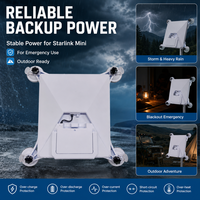 Cubierta Protectora de Silicona para Techo de Auto sin Herramientas con Soportes de Ventosa para Instalación de Starlink Mini en Techo Solar