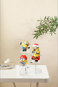 Set di supporto per <span class=keywords><strong>torta</strong></span> in acrilico a 4 pezzi per dolci da tavola per dolci pasticcini per matrimoni eventi di compleanno Display di <span class=keywords><strong>caramelle</strong></span> - Product Image 2