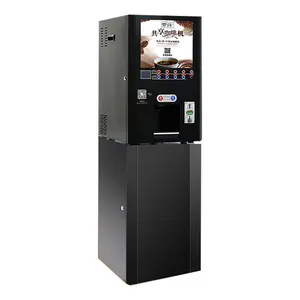 Small vending machine coffee brown metal 10cups coffee making machine price