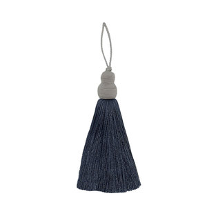 Custom Color Design Bulk OEM/ODM Wholesale High Quality Lightweight <b>Key</b> <b>Tassel</b> Bullion Wire <b>Tassels</b> Custom Logo <b>for</b> Garment Use - Product Image 1