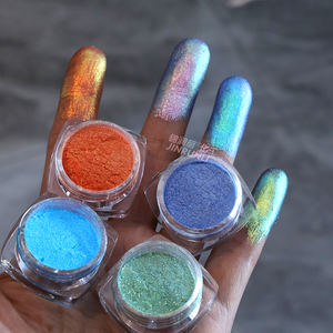 ऑरोरा मिरर क्रोम थोक वर्णक-नाखून कला, सौंदर्य प्रसाधन और मंद परियोजनाओं के लिए-इंद्रधनुष दर्पण प्रभाव वर्ण। - Product Image 4