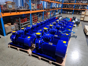 Pompe à eau centrifuge horizontale série ISW Pompe centrifuge horizontale d'irrigation agricole Pompe à eau à haut débit - Product Image 5