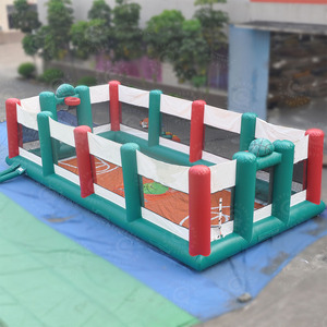 <span class=keywords><strong>Cancha</strong></span> <span class=keywords><strong>de</strong></span> Baloncesto Inflable <span class=keywords><strong>de</strong></span> PVC Personalizable y Resistente, 20x10M, Resistente al Viento e Impermeable, para Negocios <span class=keywords><strong>de</strong></span> Alquiler al Aire Libre - Product Image 2